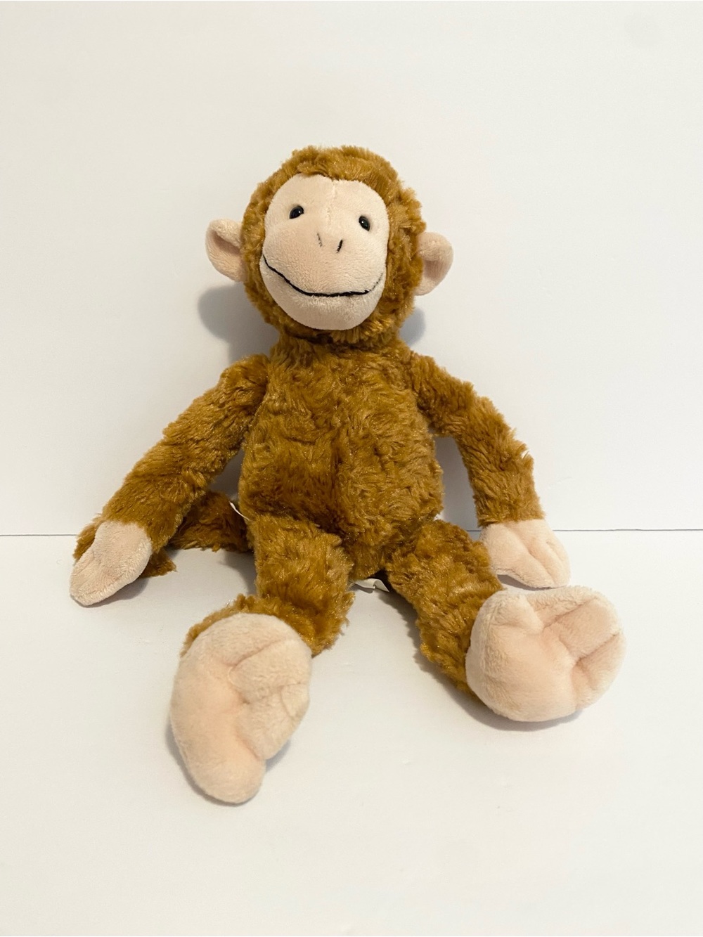 Gund Monkey Plush Swingsley Brown Stuffed Spider Monkey Toy 12” Zoo